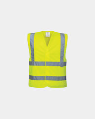 Gilet Hi-Vis Baudrier à personnaliser - Jaune