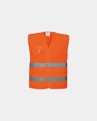 Gilet Hi-Vis respirant à personnaliser - Orange