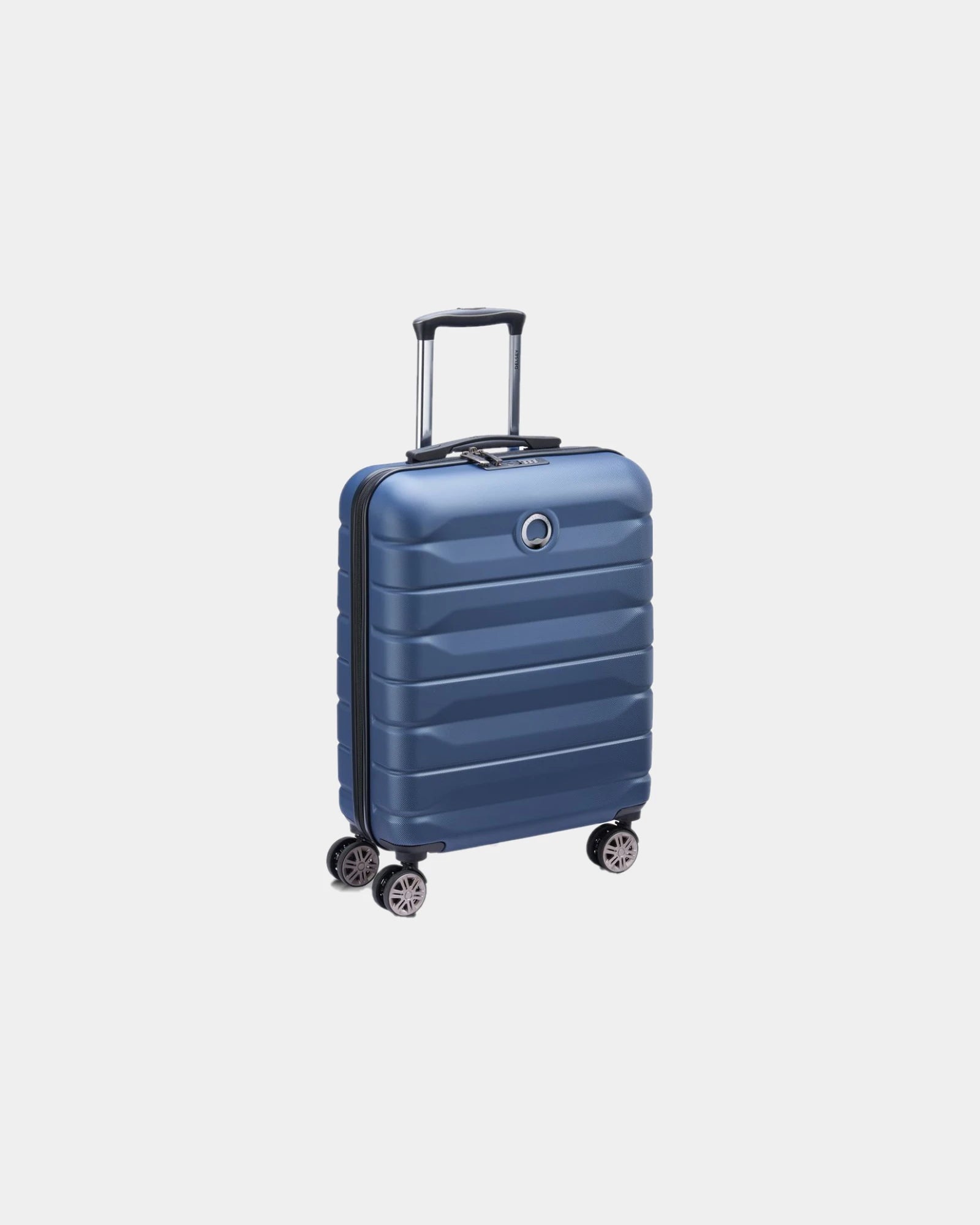 Valise cabine polycarbonate Delsey AIR ARMOUR à personnaliser - Bleu Nuit