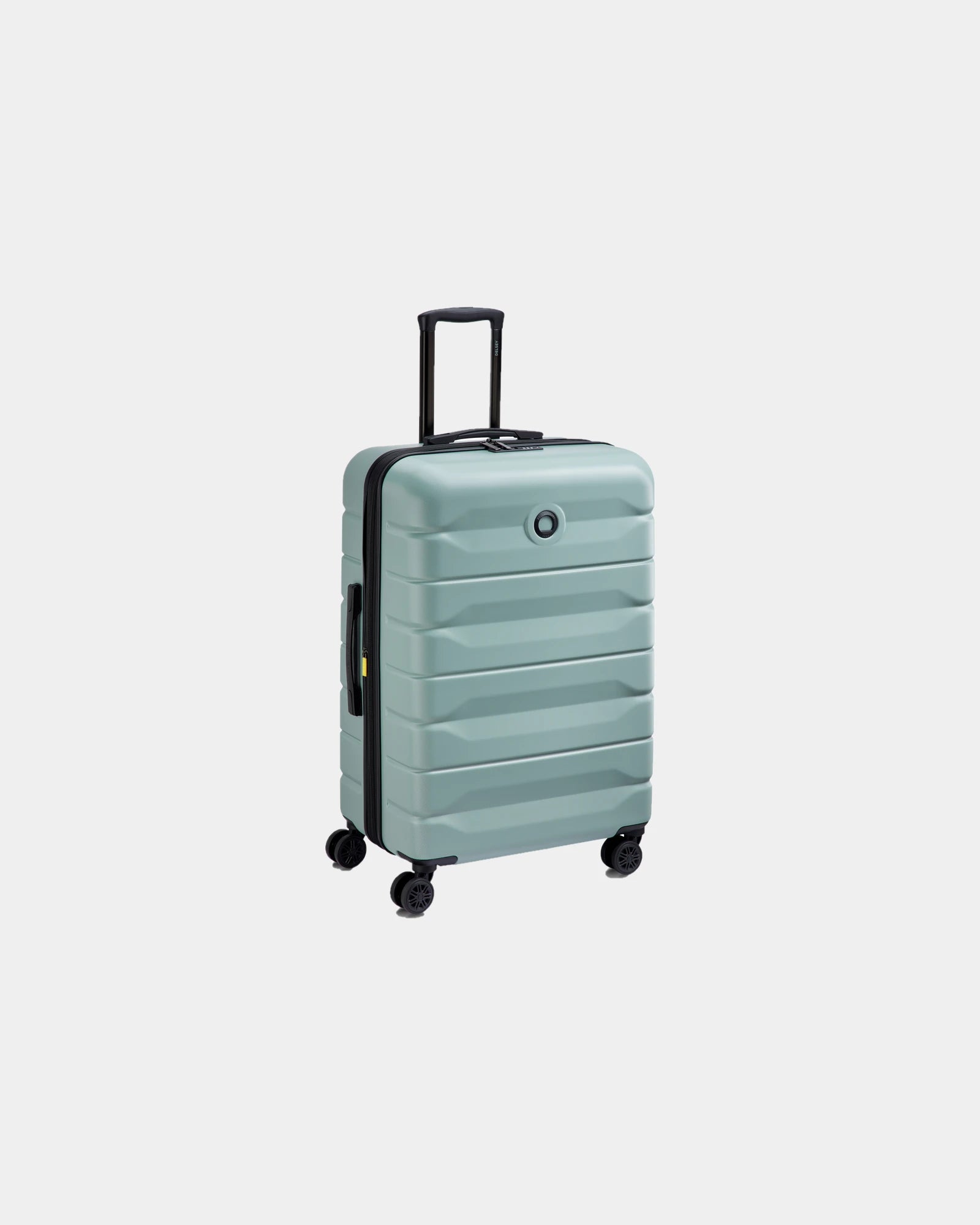 Valise polycarbonate Delsey Air Armour 76 cm à personnaliser - Vert Sauge