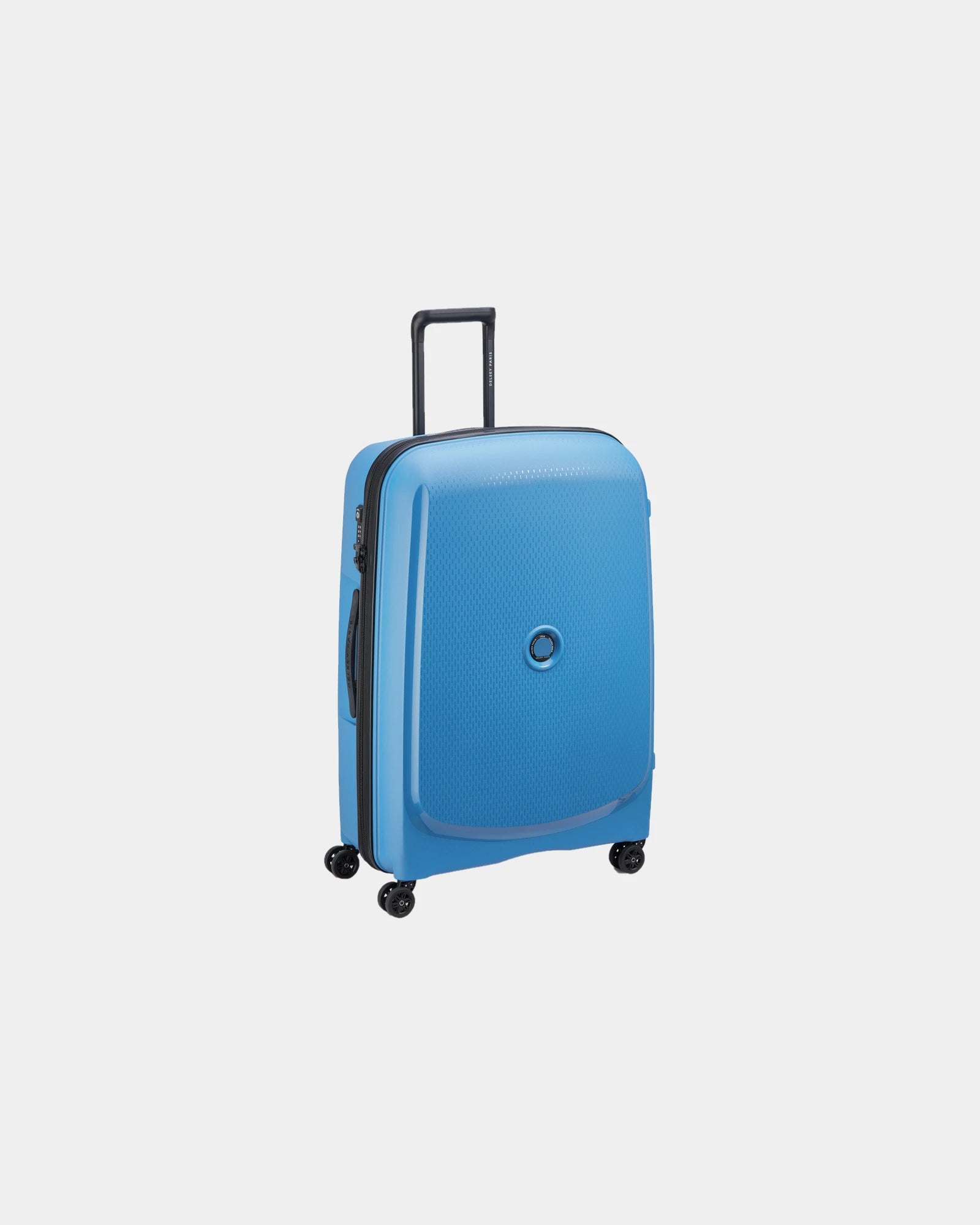 Valise soute polypropylène recyclé Delsey Belmont Plus XL à personnaliser - Bleu Zinc