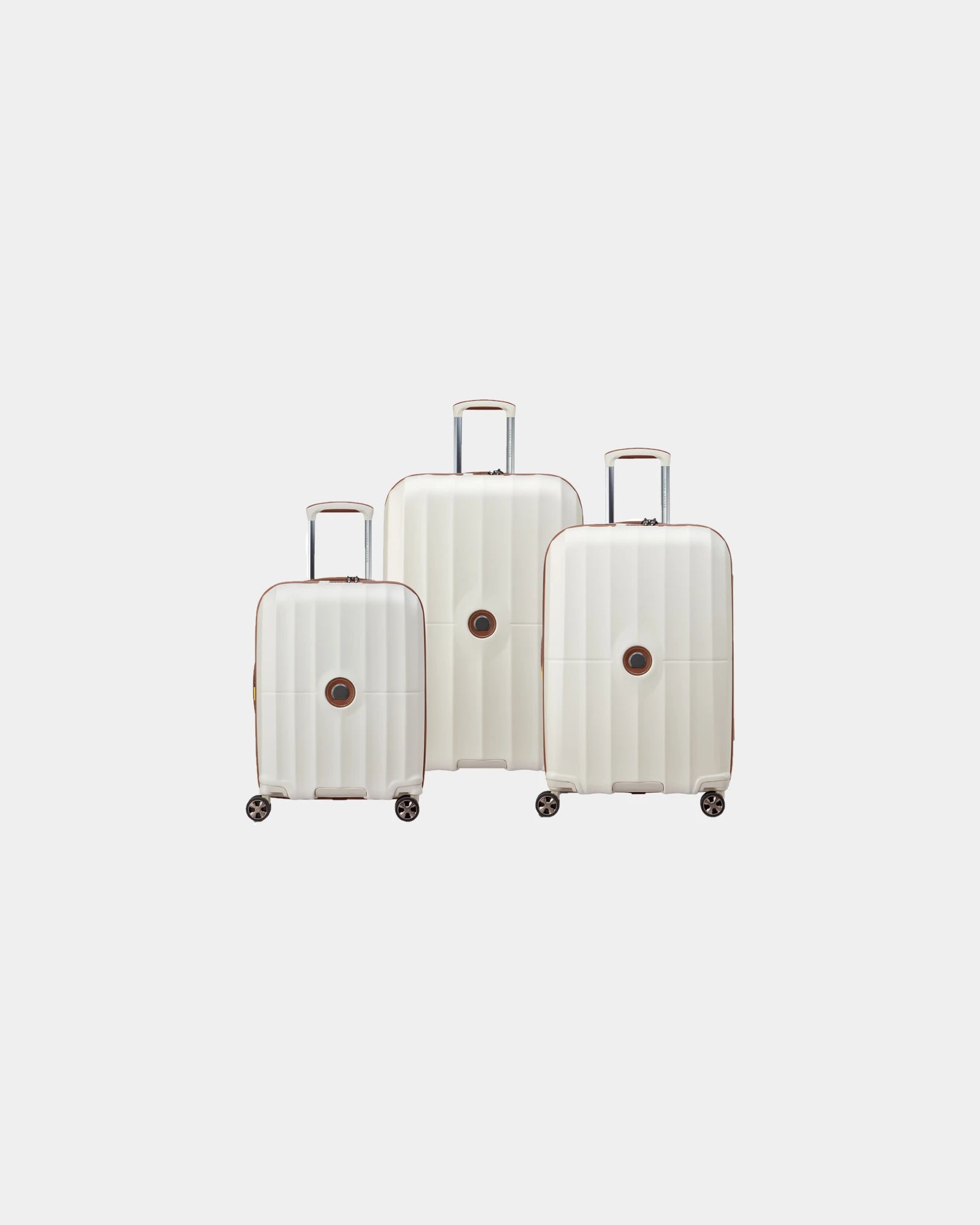 Set de 3 valises Delsey Carrousel 2 à personnaliser - Off White