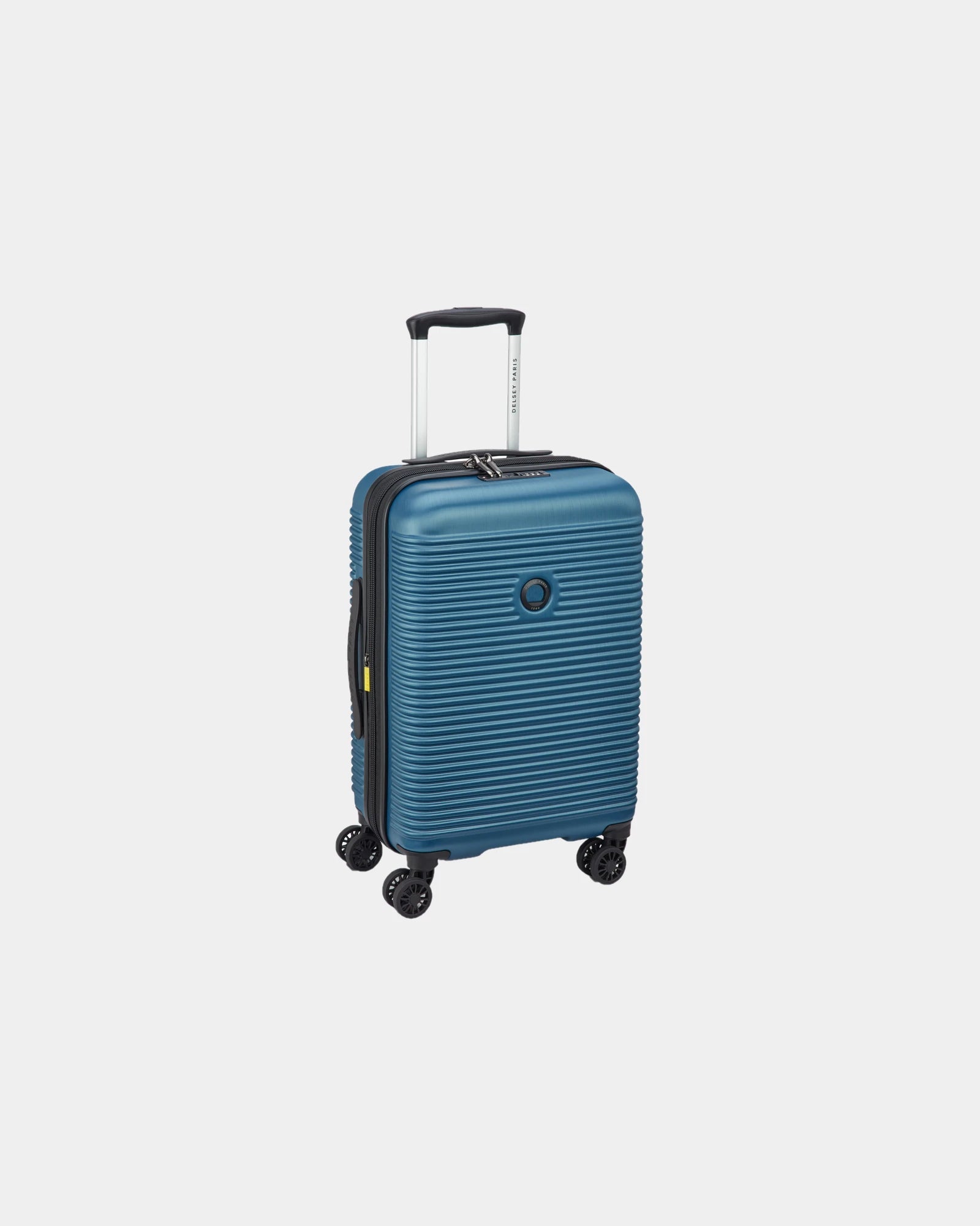 Valise polycarbonate Delsey Freestyle 55 cm à personnaliser - Bleu