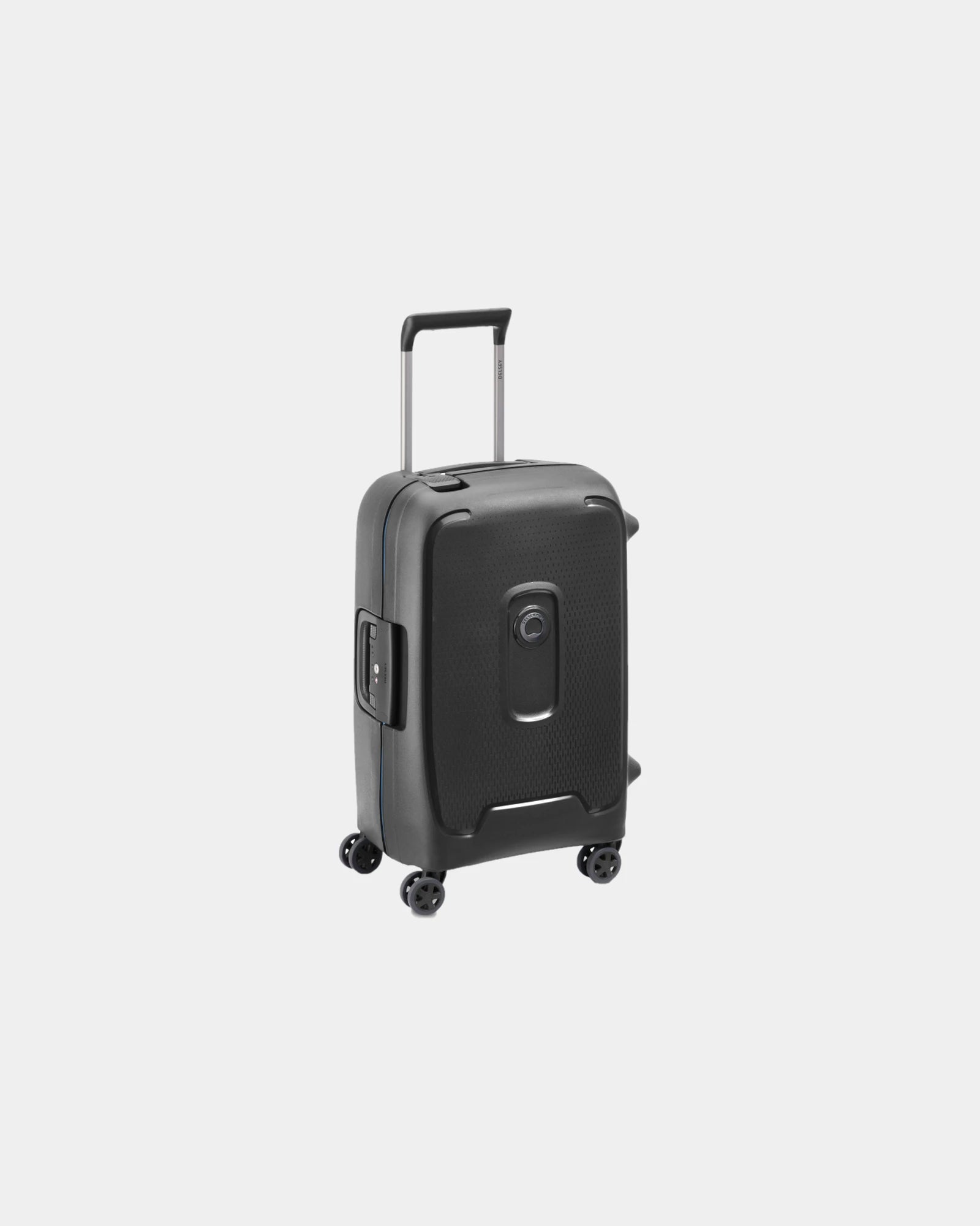 Valise cabine polypropylène Delsey Moncey 55 cm à personnaliser - Noir