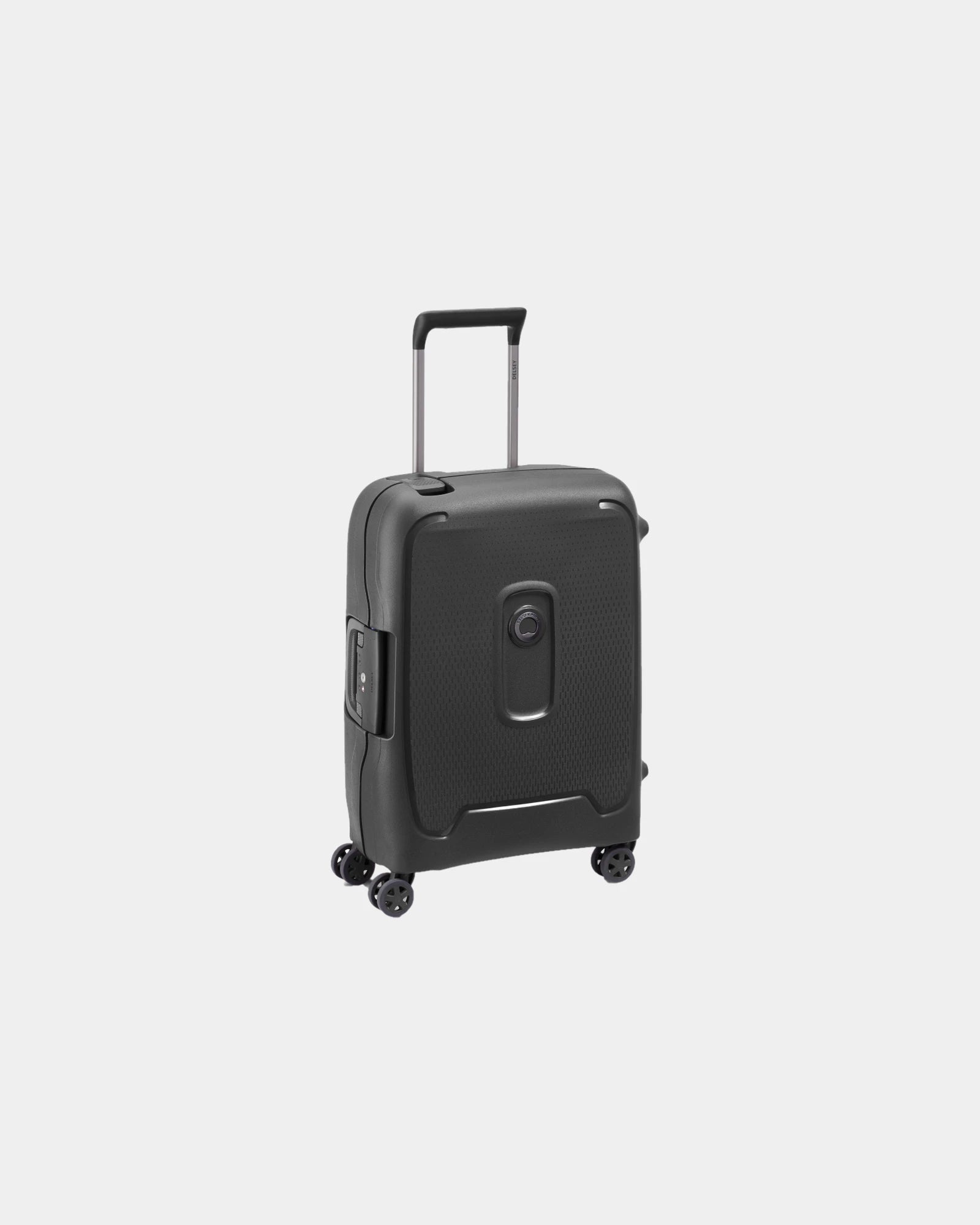 Valise cabine recyclée Delsey Moncey Slim 55 cm à personnaliser - Noir