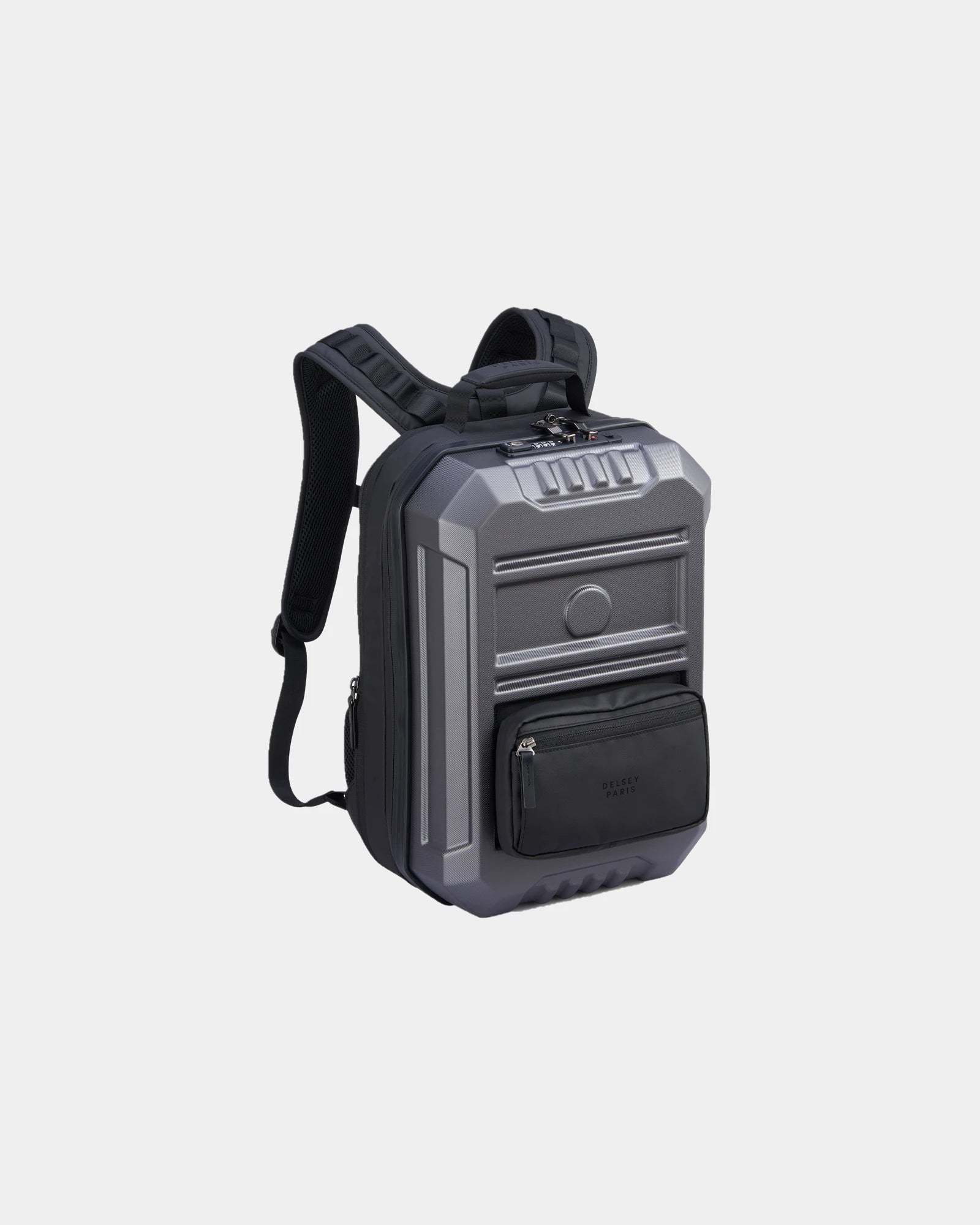 Sac à dos polycarbonate Delsey Rempart à personnaliser - Anthracite