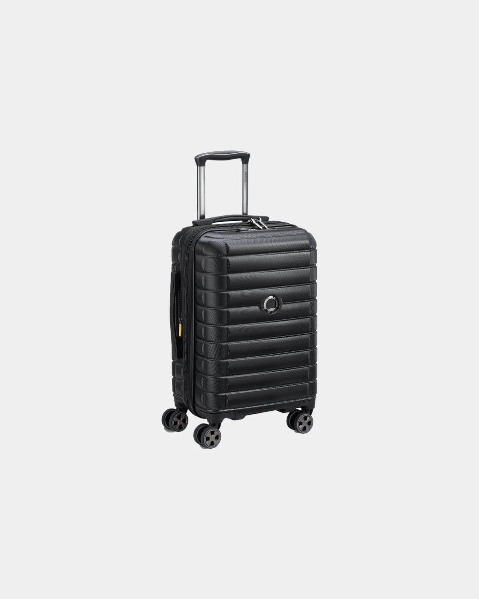 Valise cabine extensible polycarbonate Delsey Shadow 5.0 à personnaliser - Noir
