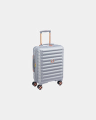 Valise polycarbonate Delsey Shadow 5.0 56 cm à personnaliser - Platinium