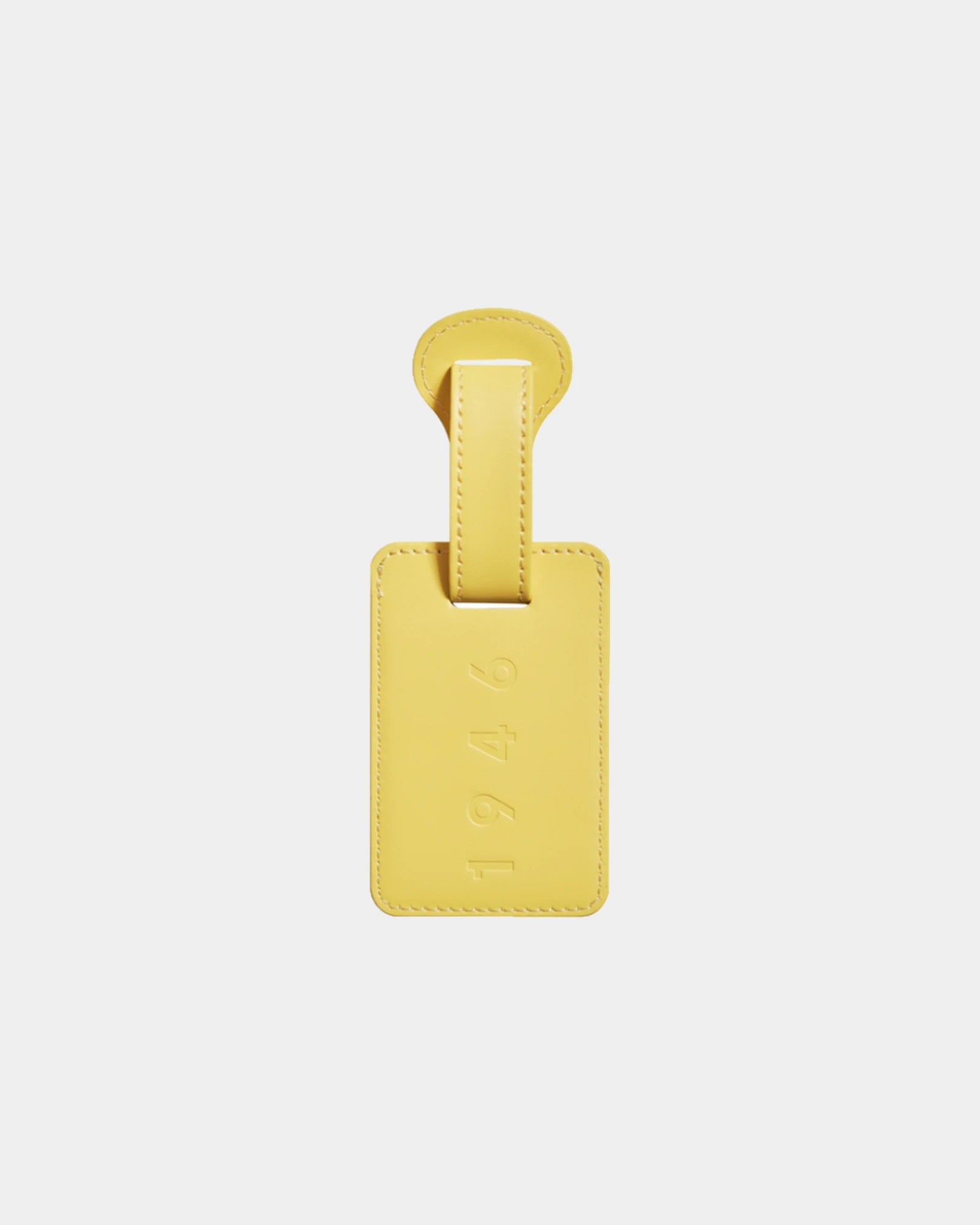 Porte-adresse polyester Delsey à personnaliser - Jaune Lumineux