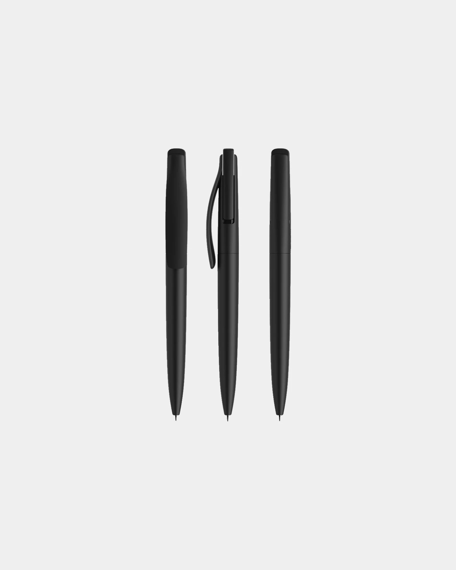 Stylo à bille éco-responsable Prodir DS2PMM Matt à personnaliser - Black Matt