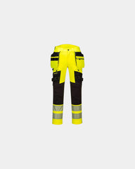 Pantalon haute-visibilité DX4 à personnaliser - Jaune-Noir
