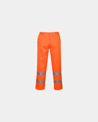Pantalon Hi-Vis poly-coton à personnaliser - Orange