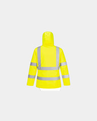 Parka hiver haute visibilité polyester recyclé à personnaliser - 2