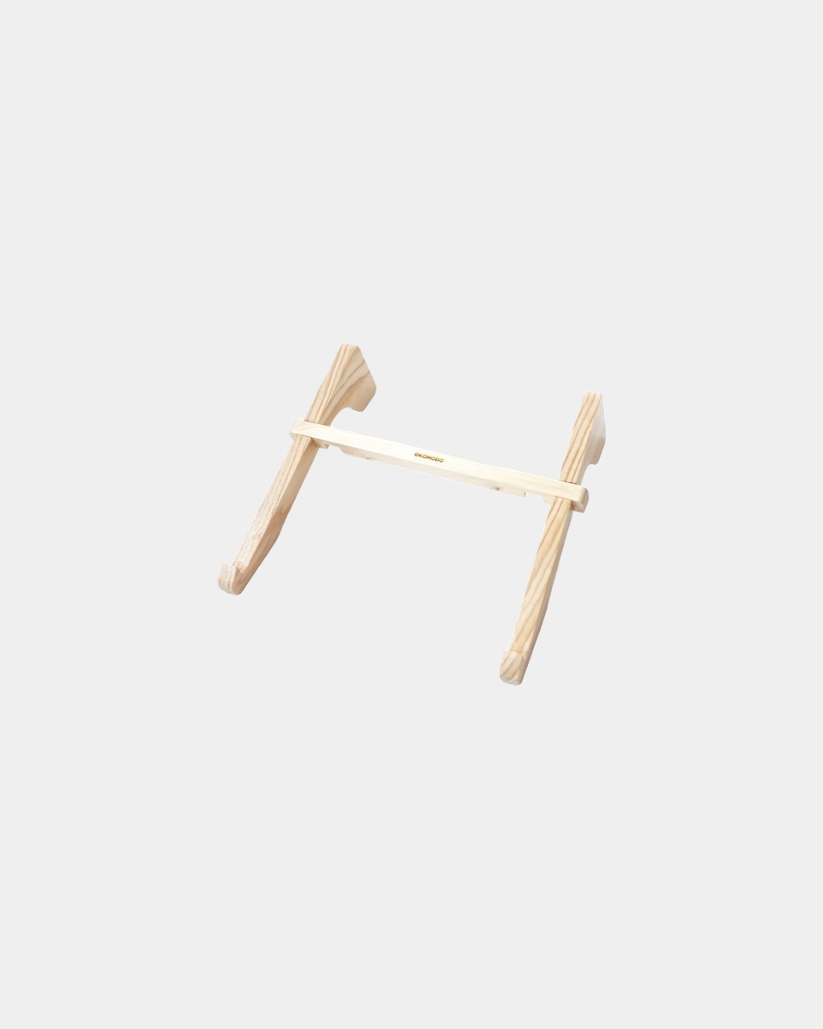 Support ordinateur bois recyclé Ekomodo à personnaliser