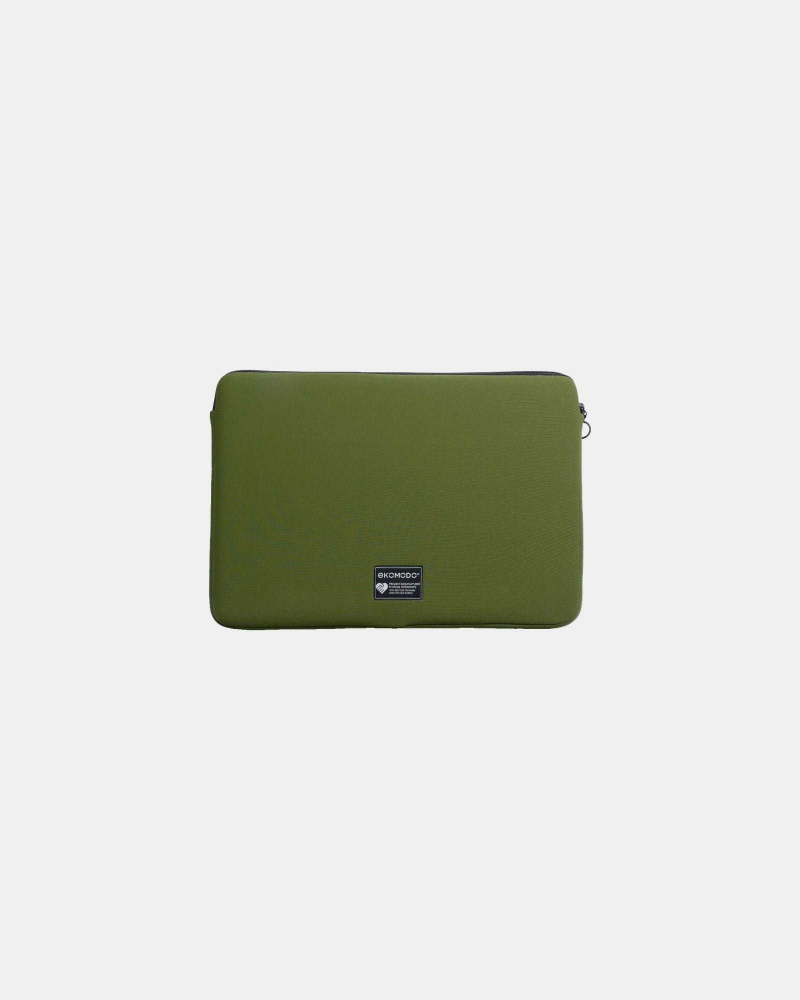 Housse ordinateur recyclée Ekomodo Apar 13" à personnaliser - Green