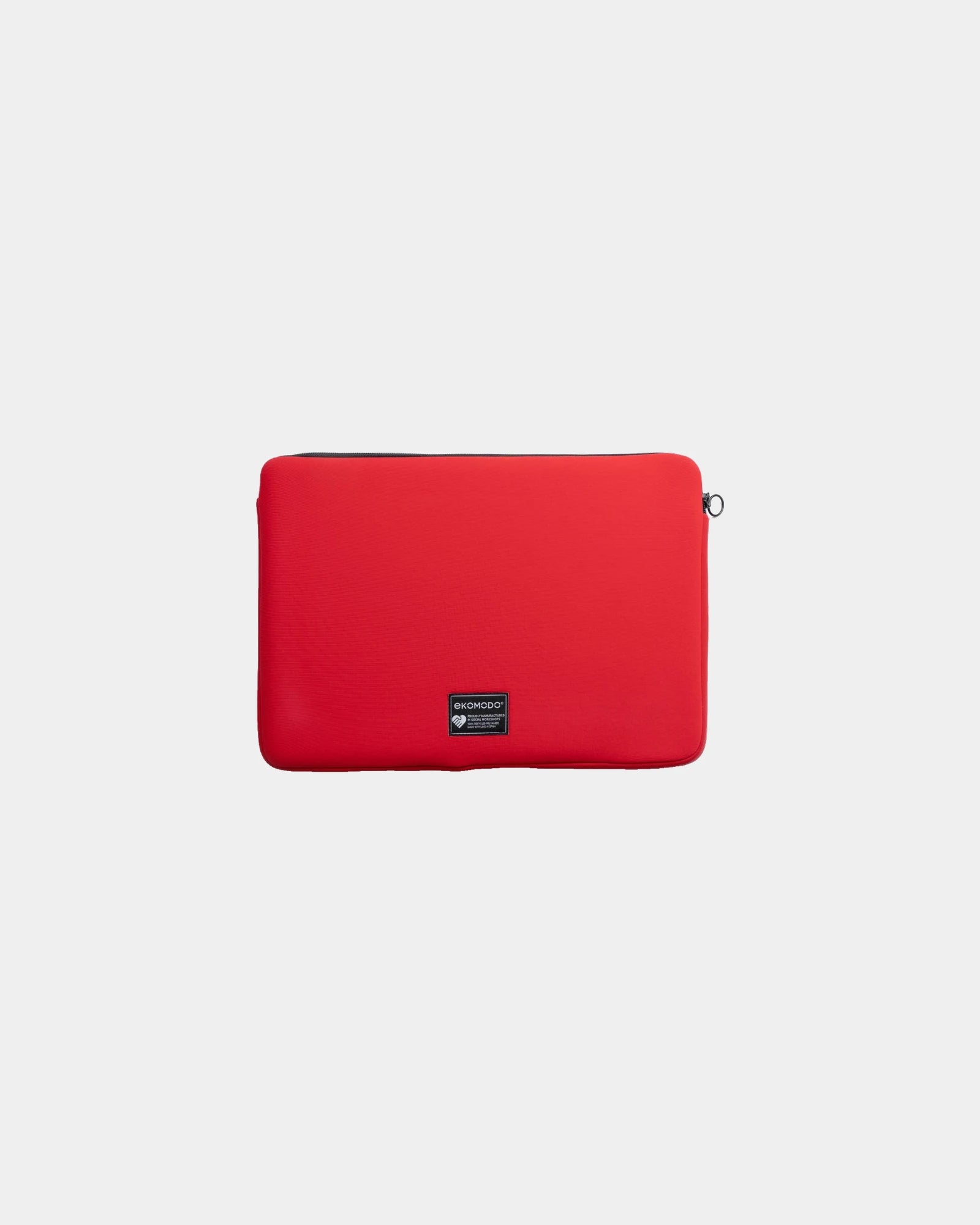 Housse ordinateur recyclée Ekomodo Apar 13" à personnaliser - Red
