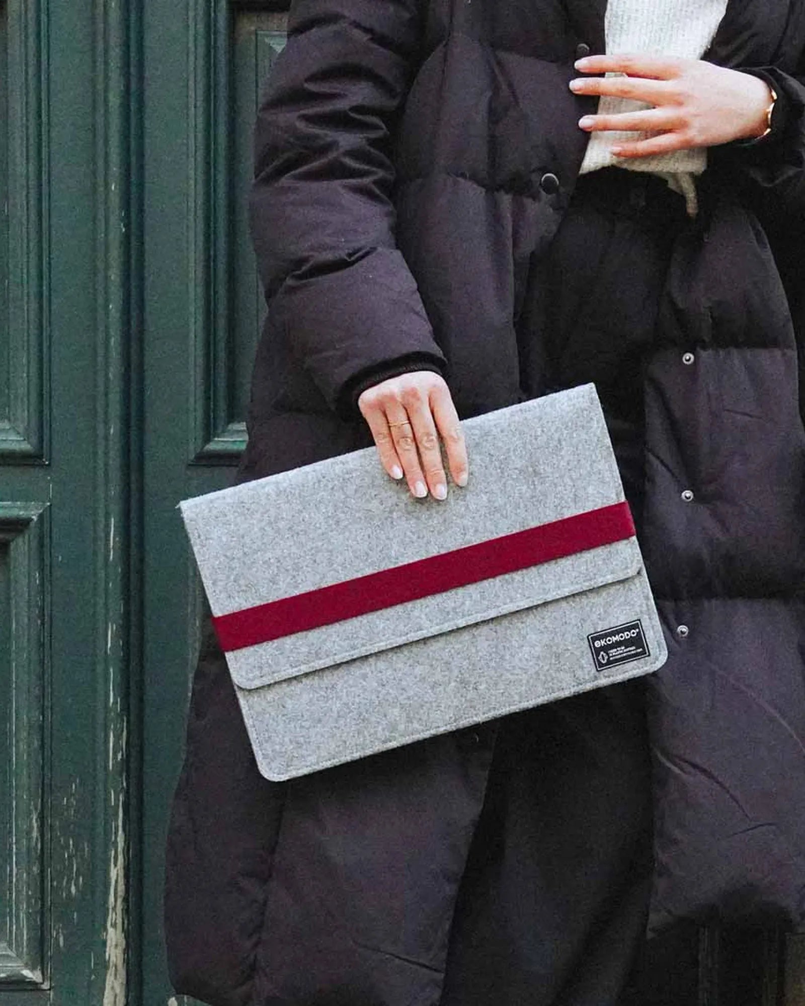 Housse ordinateur recyclée Ekomodo Hazi 13" à personnaliser