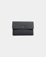 Housse ordinateur recyclée Ekomodo Lapatx 13" à personnaliser - Dark Grey