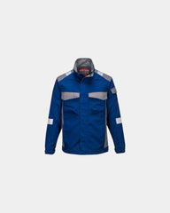 Veste polyester FR Bizflame Ultra à personnaliser - Bleu Foncé