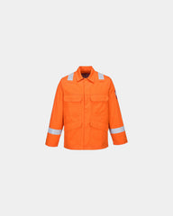 Chemise haute visibilité Bizflame 8/12 à personnaliser - Orange