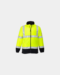 Polaire haute-visibilité Flamme Résistant à personnaliser - Jaune