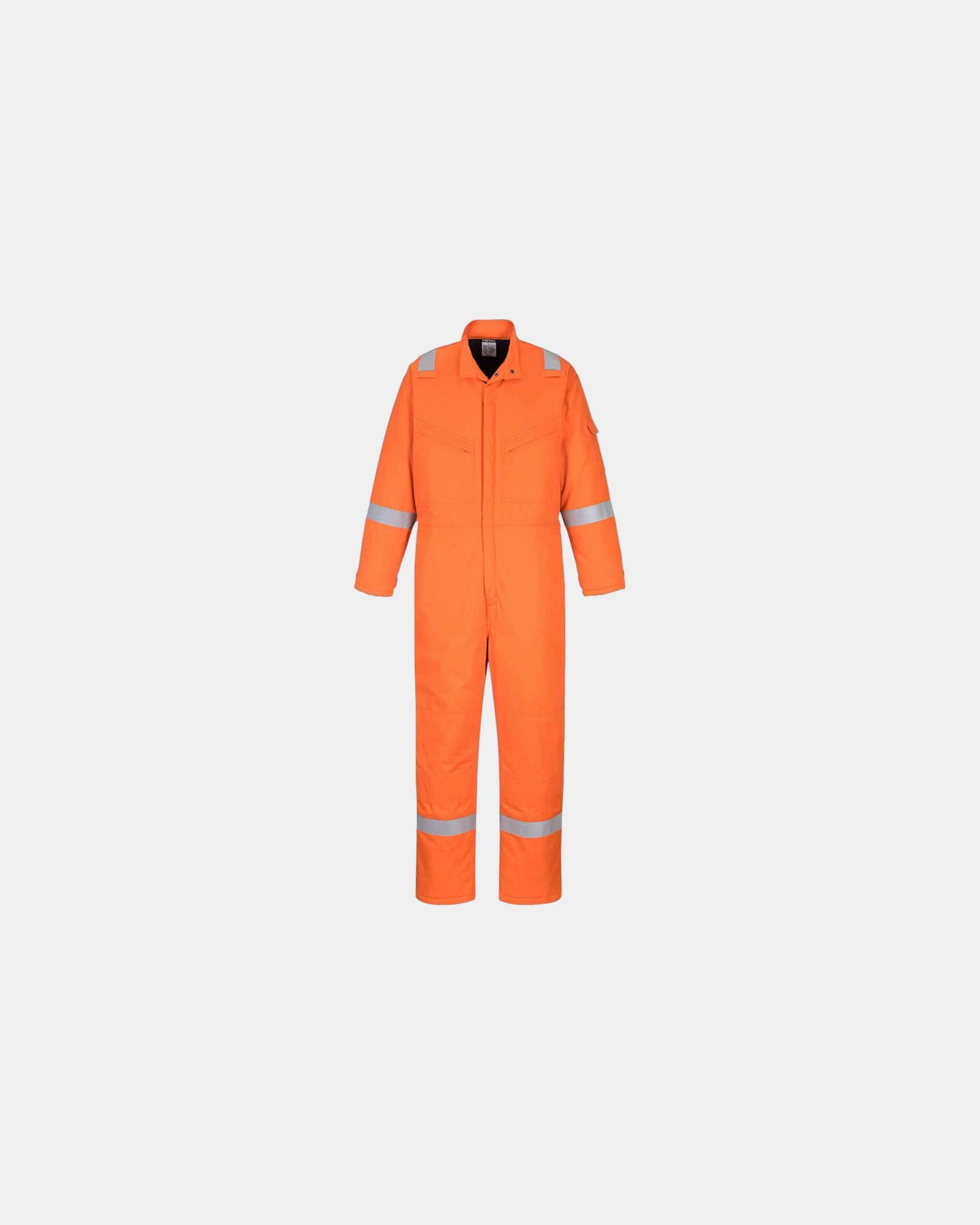 Combinaison antistatique matelassée hiver 350g à personnaliser - Orange