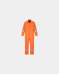 Combinaison antistatique matelassée hiver 350g à personnaliser - Orange