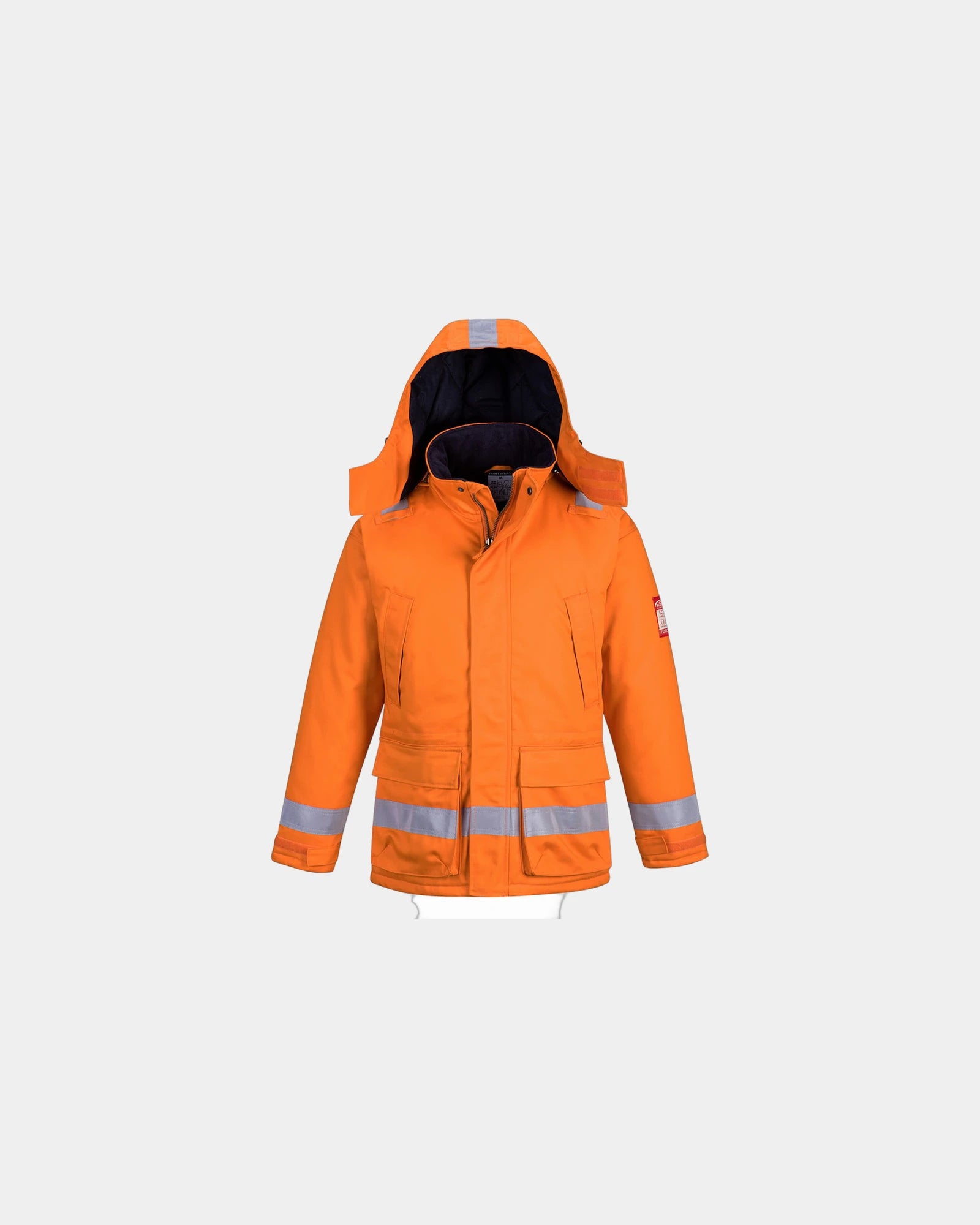 Parka hiver anti-statique à personnaliser - Orange
