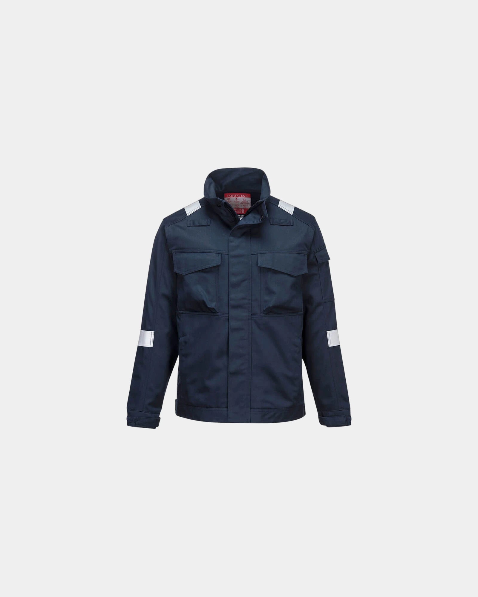 Veste polyester FR Ultra Bizflame à personnaliser - Bleu Marine