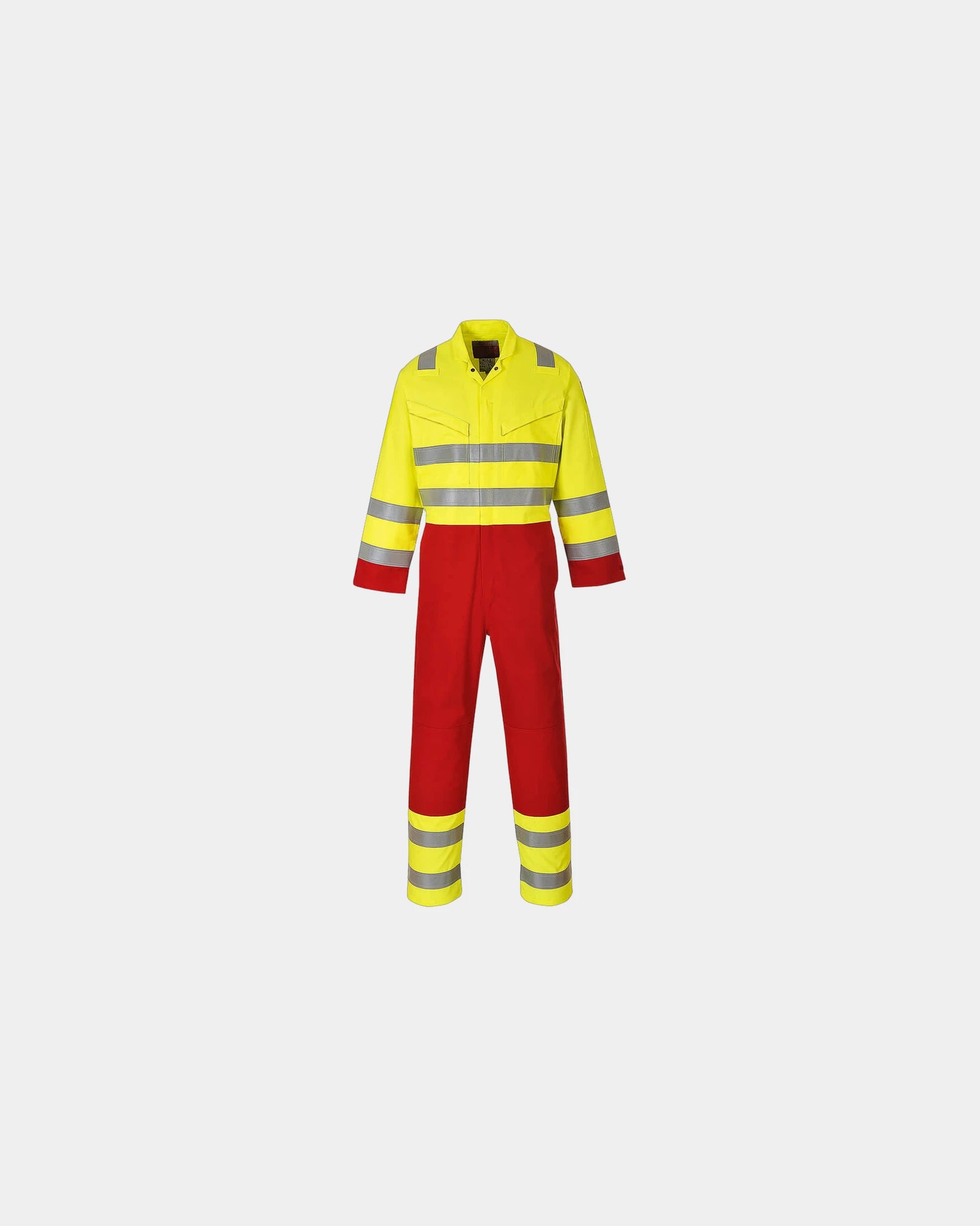 Combinaison antistatique hi-vis à personnaliser - Jaune