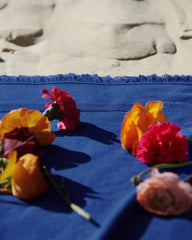 Fouta de plage bi-matière 90x200 La Serviette Paris à personnaliser - 14
