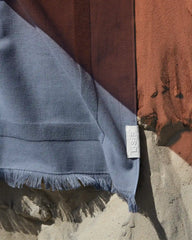 Fouta de plage bi-matière 90x200 La Serviette Paris à personnaliser - 19