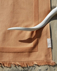 Fouta de plage bi-matière 90x200 La Serviette Paris à personnaliser - 9