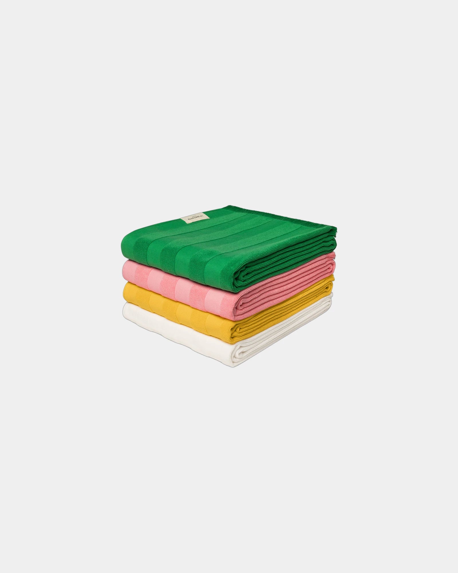 Fouta de plage bi-matière 90x200 La Serviette Paris à personnaliser - 4