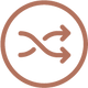 flèches croisées