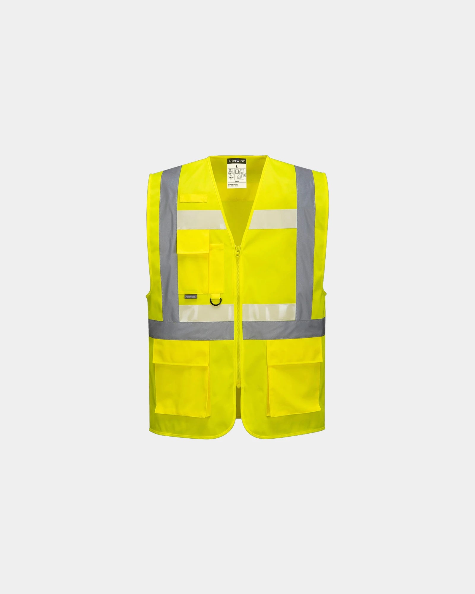 Gilet fluorescent GLOWTEX à personnaliser - Jaune