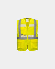 Gilet fluorescent GLOWTEX à personnaliser - Jaune