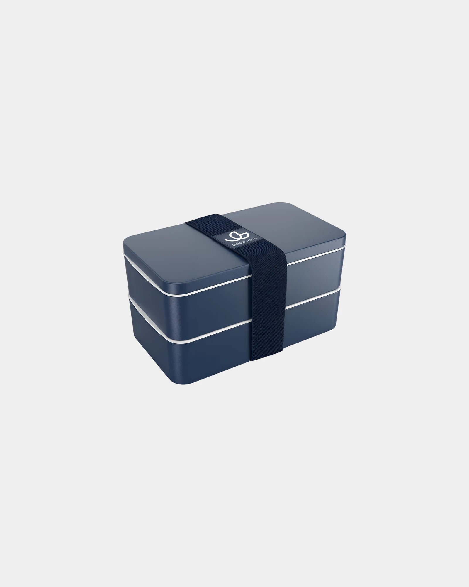 Lunchbox 2 compartiments Goodjour à personnaliser - Bleu Marine