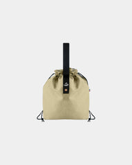 Sac déjeuner recyclé Goodjour à personnaliser - Beige-Noir