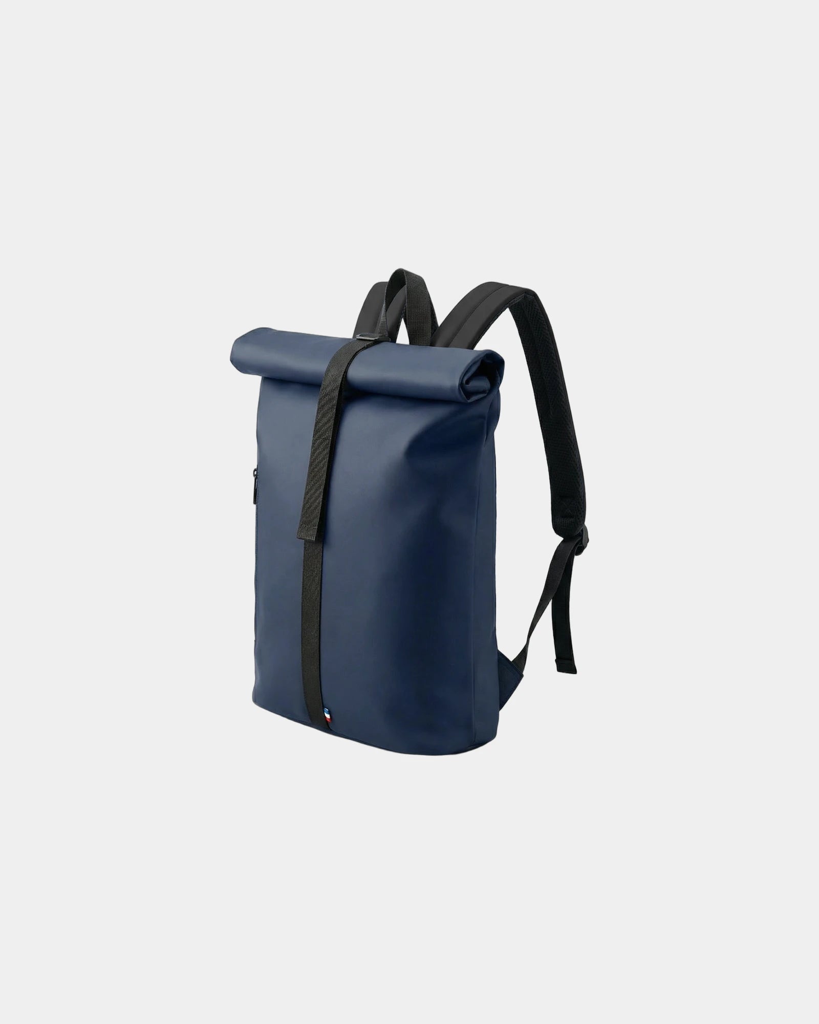 Sac à dos rolltop Goodjour à personnaliser - Bleu Marine