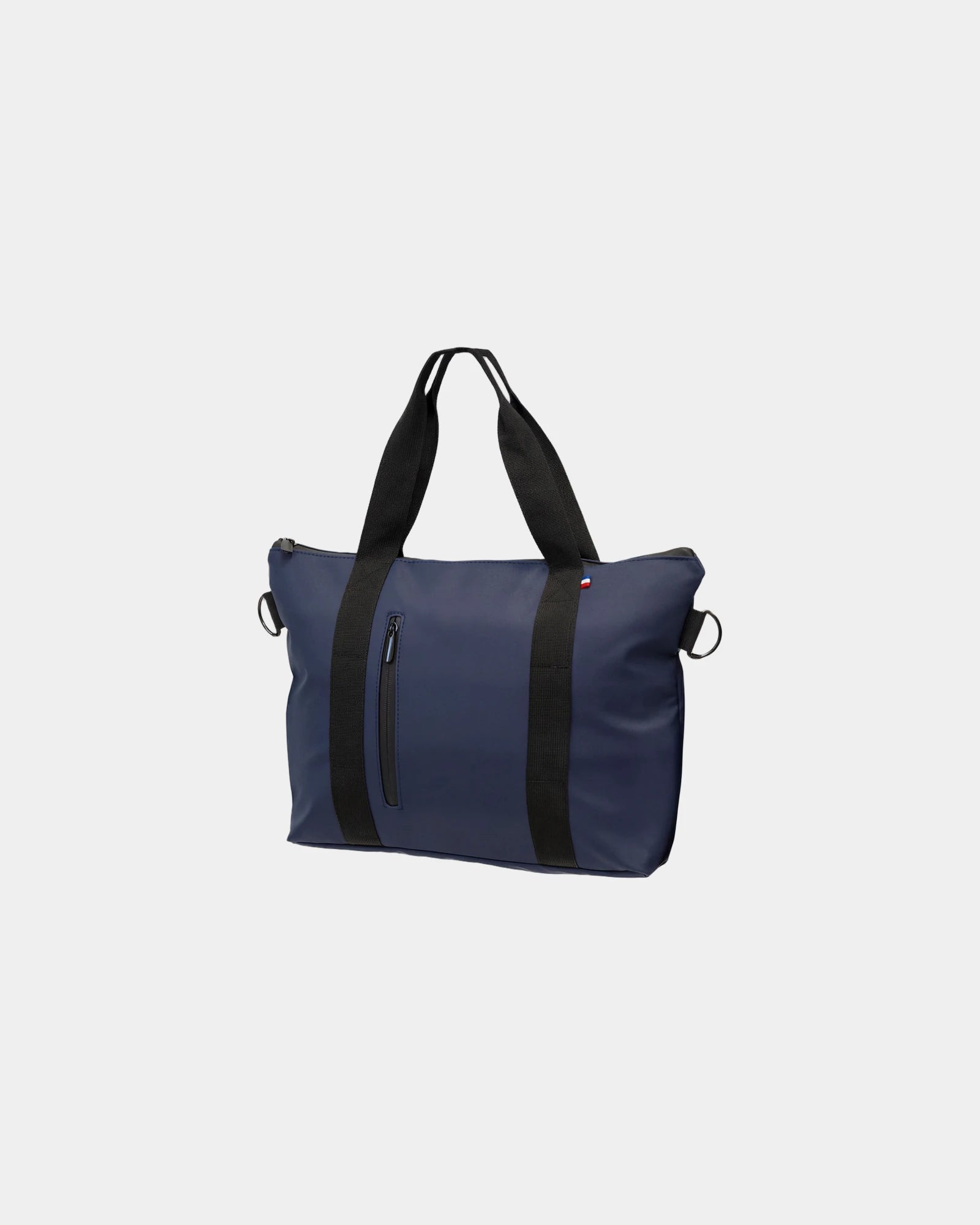 Sacoche ordinateur PU recyclé Goodjour à personnaliser - Bleu Marine
