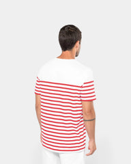 T-shirt marin col rond homme à personnaliser - 3