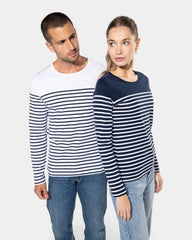 Marinière manches longues femme à personnaliser - 1