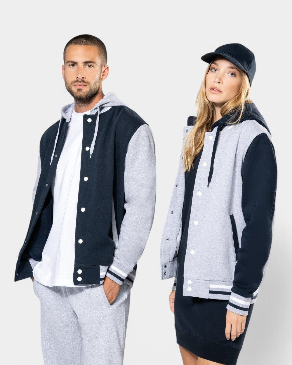 Blouson teddy à capuche unisexe à personnaliser - 40