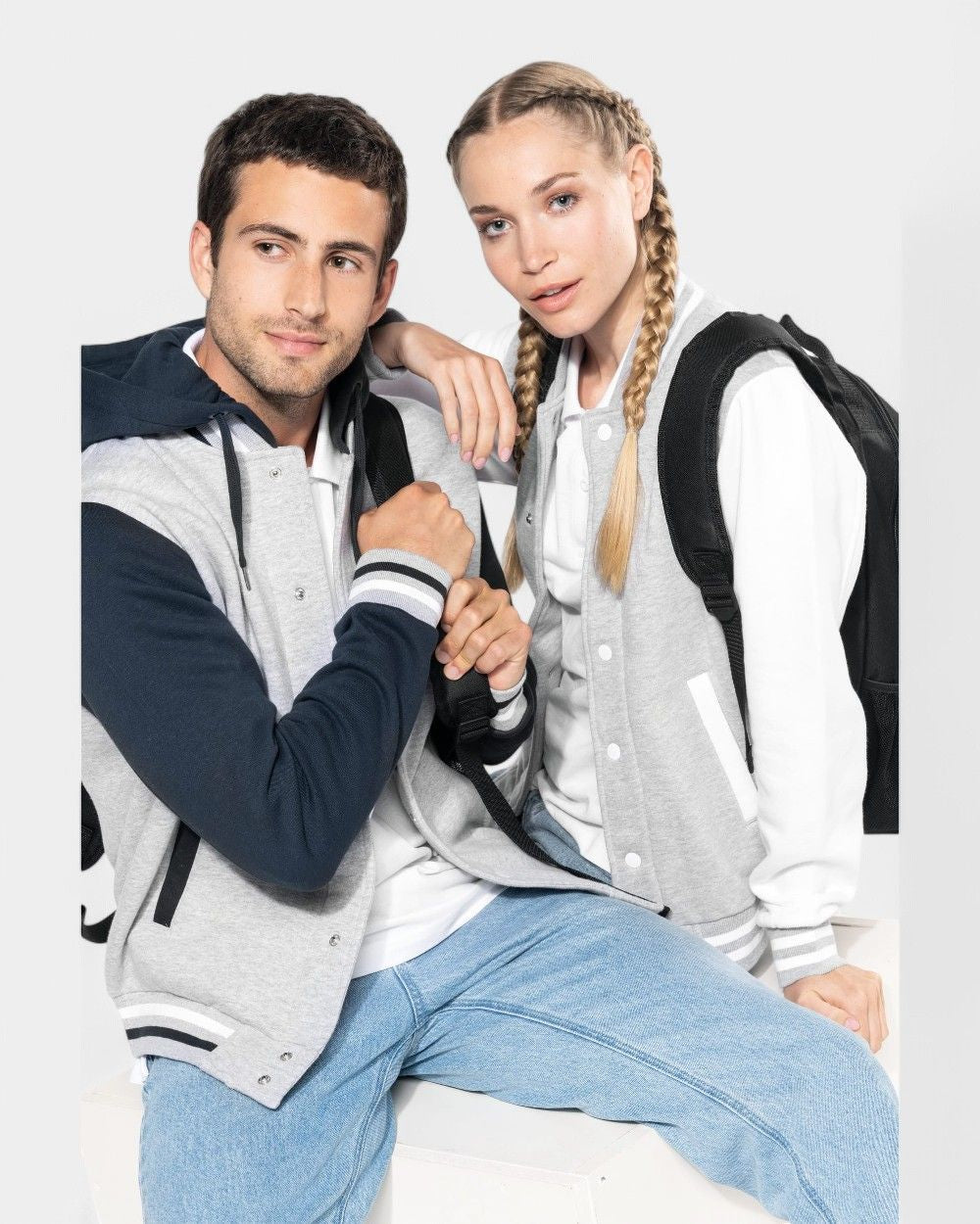 Blouson teddy à capuche unisexe à personnaliser - 3