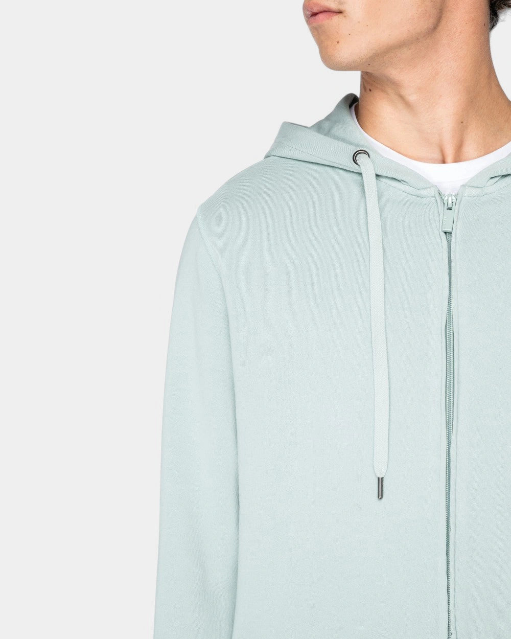 Sweat-shirt zippé à capuche Made in Europe à personnaliser - 3