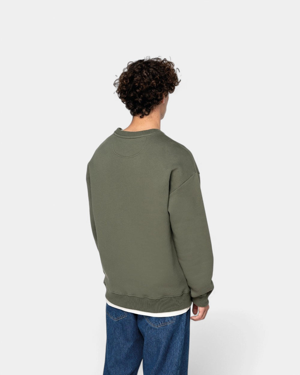 Sweat à col rond oversize unisexe à personnaliser - 3