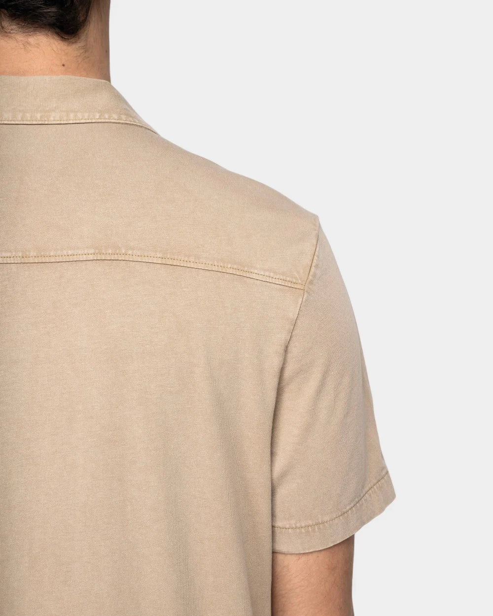 Chemise délavée manches courtes homme à personnaliser - 3