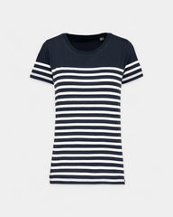 T-shirt marin col rond femme à personnaliser - 8