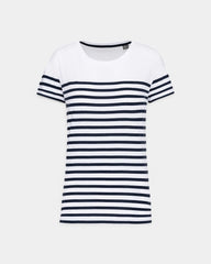 T-shirt marin col rond femme à personnaliser - 9